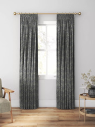 William Morris At Home Larkspur Woven Made to Measure Curtains or Roman Blind, Indigo - thumbnail 3