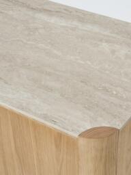 John Lewis Scoop 4 Door Sideboard, Oak - thumbnail 5