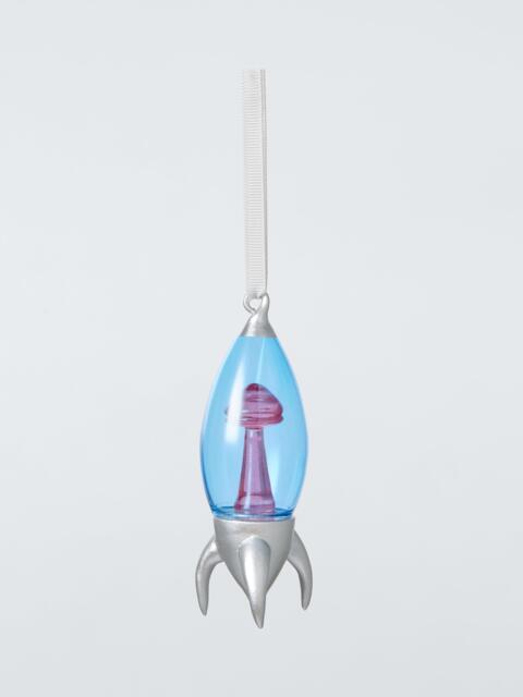 John Lewis The Enthusiast Rocket Lamp Bauble, Blue - image 1