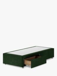 Hypnos Pocket Sprung Upholstered 2 Drawer Divan Base, Single - thumbnail 2