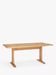 John Lewis Estate 6 Seater Fixed Dining Table, Natural - thumbnail 2