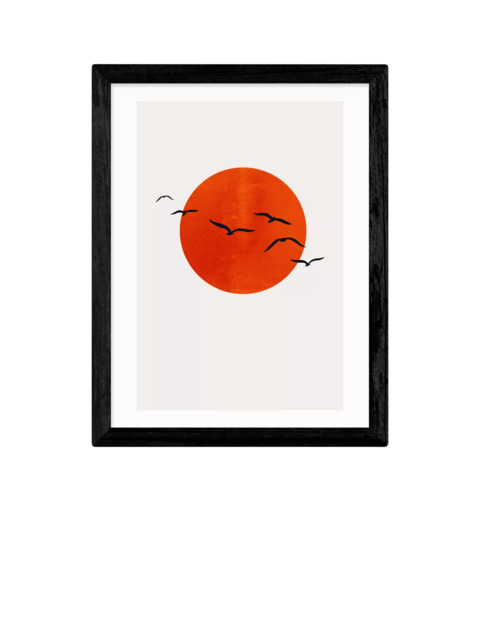 EAST END PRINTS Kubistika 'A Sunny Day' Framed Print - image 1