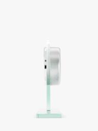 Acctim Ascott Glass Mantel Clock, Clear/Chrome, H17cm - thumbnail 4
