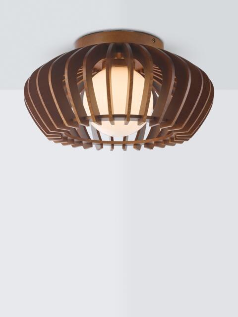 John Lewis Finn Flush Ceiling Light - image 1