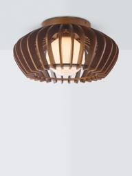 John Lewis Finn Flush Ceiling Light