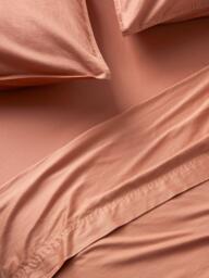John Lewis Washed Organic Cotton Flat Sheet - thumbnail 1