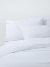 John Lewis Egyptian Cotton Percale Easy Care 400 Thread Count Bedding - thumbnail 1