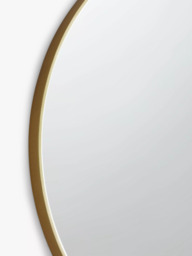 John Lewis Scandi Metal Round Wall Mirror - thumbnail 3