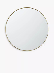 John Lewis Scandi Metal Round Wall Mirror - thumbnail 1