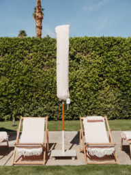 Business & Pleasure Co. Classic Parasol Base, White - thumbnail 4