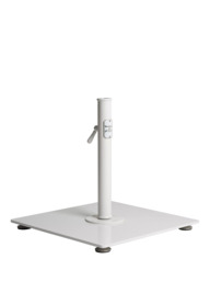Business & Pleasure Co. Classic Parasol Base, White - thumbnail 1