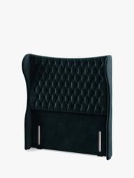 Hypnos Elizabeth Extra Wide Upholstered Headboard, Double - thumbnail 2
