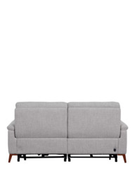 John Lewis Slant Large 3 Seater Power Recliner Sofa, Grey Textured - thumbnail 6