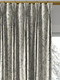 Sanderson Osier Made to Measure Curtains or Roman Blind, Wedgwood/Silver - thumbnail 6