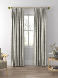 Sanderson Osier Made to Measure Curtains or Roman Blind, Wedgwood/Silver - thumbnail 5