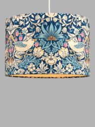 Morris & Co. Strawberry Thief Lampshade - thumbnail 1