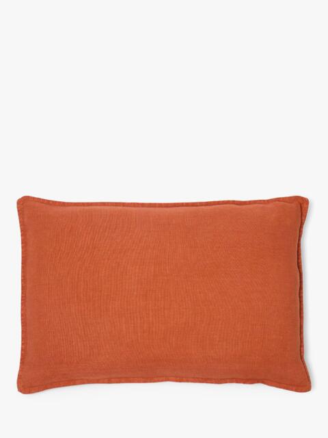 The Conran Shop Wallis Linen Cushion Cover, Brick - image 1