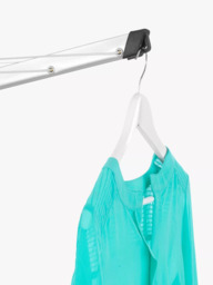 Brabantia Lift-O-Matic Rotary Clothes Outdoor Airer Washing Line, with Soil Spear and Cover, 60m - thumbnail 4