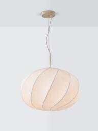 John Lewis Merluna Pendant Ceiling Light, Natural - thumbnail 1