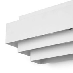 John Lewis Mezze Large Metal Wall Light, White - thumbnail 5
