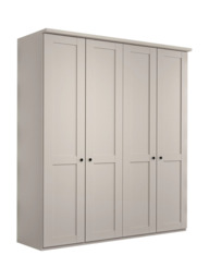 John Lewis Marlow 200cm Hinged Wardrobe, Champagne