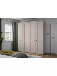 John Lewis Marlow 200cm Hinged Wardrobe, Champagne - thumbnail 2