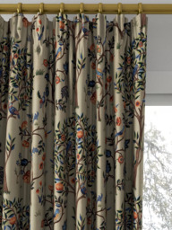 Morris & Co. Kelmscott Tree Made to Measure Curtains or Roman Blind, Russett/Forest - thumbnail 2