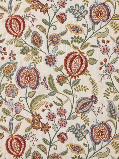 John Lewis Amalia Floral Jacquard Made to Measure Curtains or Roman Blind, Multi - image 1
