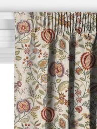 John Lewis Amalia Floral Jacquard Made to Measure Curtains or Roman Blind, Multi - thumbnail 3