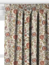 John Lewis Amalia Floral Jacquard Made to Measure Curtains or Roman Blind, Multi - thumbnail 2