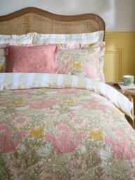 William Morris At Home Compton Reversible 200 Thread Count Duvet Cover Set - thumbnail 3