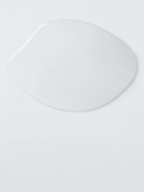 John Lewis Pond Bevelled Glass Wall Mirror, 70 x 50cm, Clear - image 1
