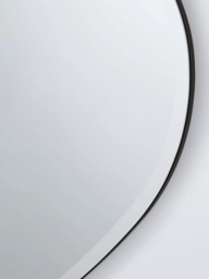 John Lewis Pond Bevelled Glass Wall Mirror, 70 x 50cm, Clear - thumbnail 2