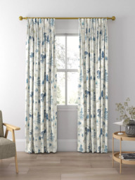 Disney Home x Sanderson Winnie Made to Measure Curtains or Roman Blind, Bonbon Blue - thumbnail 5