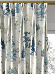 Disney Home x Sanderson Winnie Made to Measure Curtains or Roman Blind, Bonbon Blue - thumbnail 4