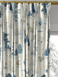 Disney Home x Sanderson Winnie Made to Measure Curtains or Roman Blind, Bonbon Blue - thumbnail 6