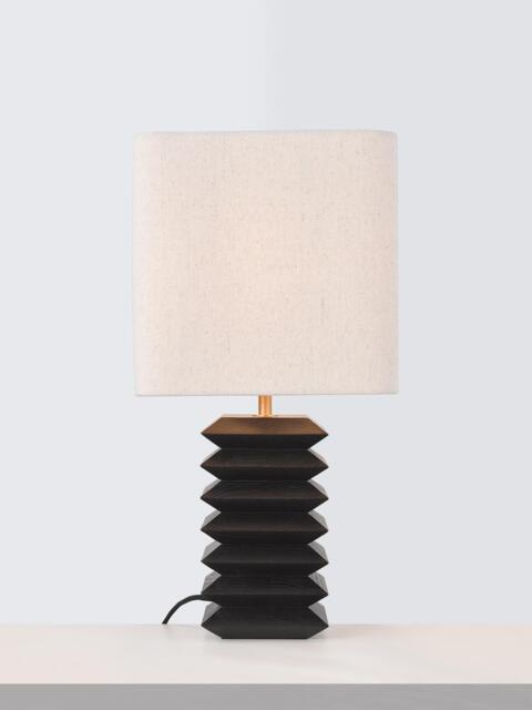 John Lewis Farenwood Table Lamp, Black - image 1