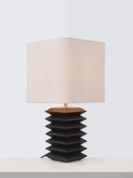 John Lewis Farenwood Table Lamp, Black - thumbnail 3