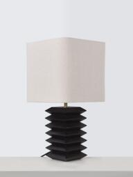 John Lewis Farenwood Table Lamp, Black - thumbnail 4