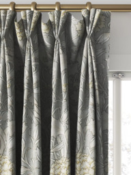 William Morris At Home Wild Tulip Made to Measure Curtains or Roman Blind, Limestone - thumbnail 6