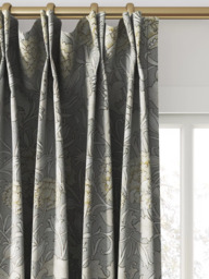 William Morris At Home Wild Tulip Made to Measure Curtains or Roman Blind, Limestone - thumbnail 4