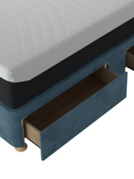 TEMPUR® Suffolk Adjustable Disc Continental 4 Drawer Divan Base, Super King Size - thumbnail 6