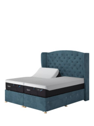 TEMPUR® Suffolk Adjustable Disc Continental 4 Drawer Divan Base, Super King Size