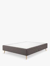 Silentnight Non-Sprung Upholstered 4 Drawer Slimline Divan Base, Super King Size - thumbnail 1