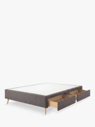 Silentnight Non-Sprung Upholstered 4 Drawer Slimline Divan Base, Super King Size - thumbnail 2