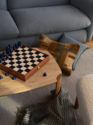 John Lewis Scoop Ceramic Top Coffee Table, Oak - thumbnail 2