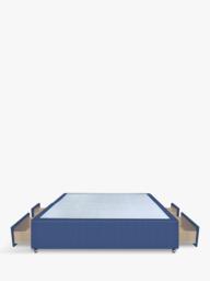 John Lewis Non-Sprung Upholstered Continental 2+2 Drawer Divan Base, Double - thumbnail 4