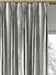 Prestigious Textiles Quill Made to Measure Curtains or Roman Blind, Silver - thumbnail 6