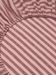Piglet in Bed Pembroke Stripe Linen Blend Fitted Sheet - thumbnail 2