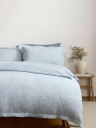 John Lewis Marlyn Duvet Cover Set, Blue - thumbnail 6